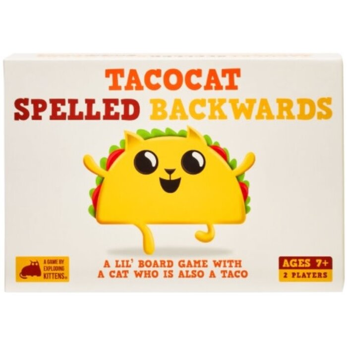 AdMagic Games Tacocat Spelled Backwards
