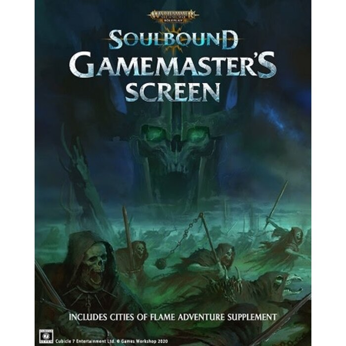 Cubicle 7 Entertainment Warhammer Age of Sigmar: Soulbound RPG - GM Screen