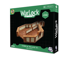 Wizkids/NECA LLC Warlock Tiles: Town & Village 3 - Angles