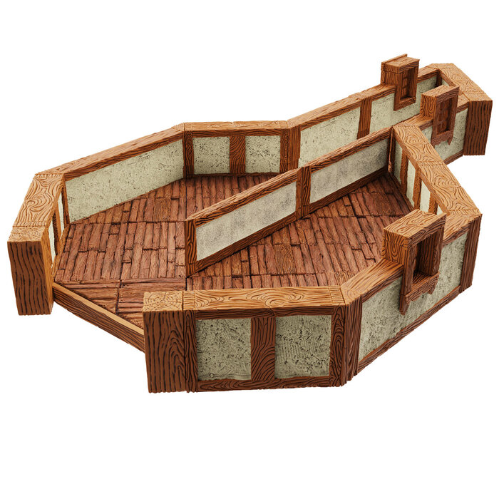 Wizkids/NECA LLC Warlock Tiles: Town & Village 3 - Angles