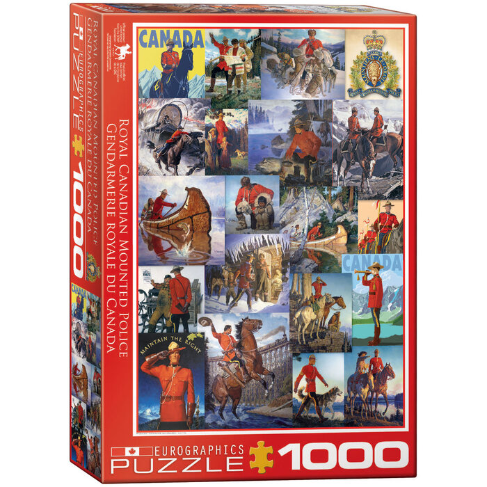 Eurographics 1000 pcs - Royal Canadian Mounted Police