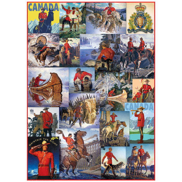 Eurographics 1000 pcs - Royal Canadian Mounted Police
