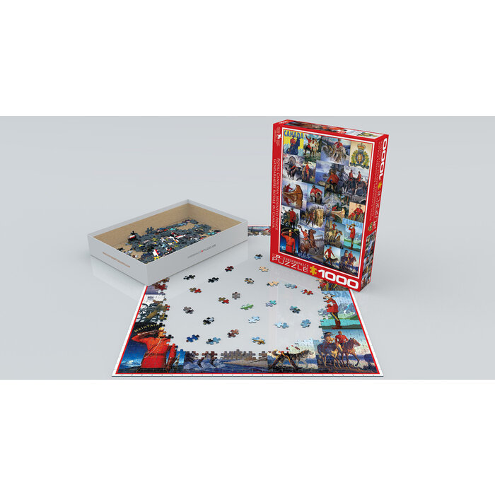 Eurographics 1000 pcs - Royal Canadian Mounted Police