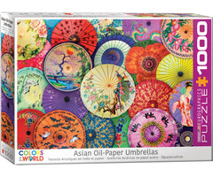 Eurographics 1000 pcs - Asian Oil-Paper Umbrellas