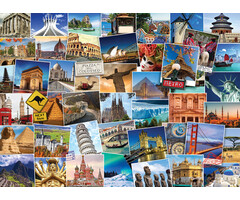 Eurographics 1000 pcs - Globetrotter: World