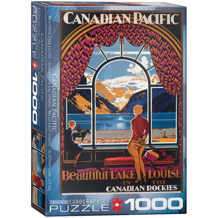 Eurographics 1000 pcs - Canadian Pacific: Beautiful Lake Louise