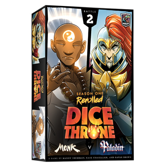 Roxley Games Dice Throne: Season One Rerolled - Monk v Paladin