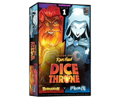 Roxley Games Dice Throne: Season One Rerolled - Barbarian v Moon Elf