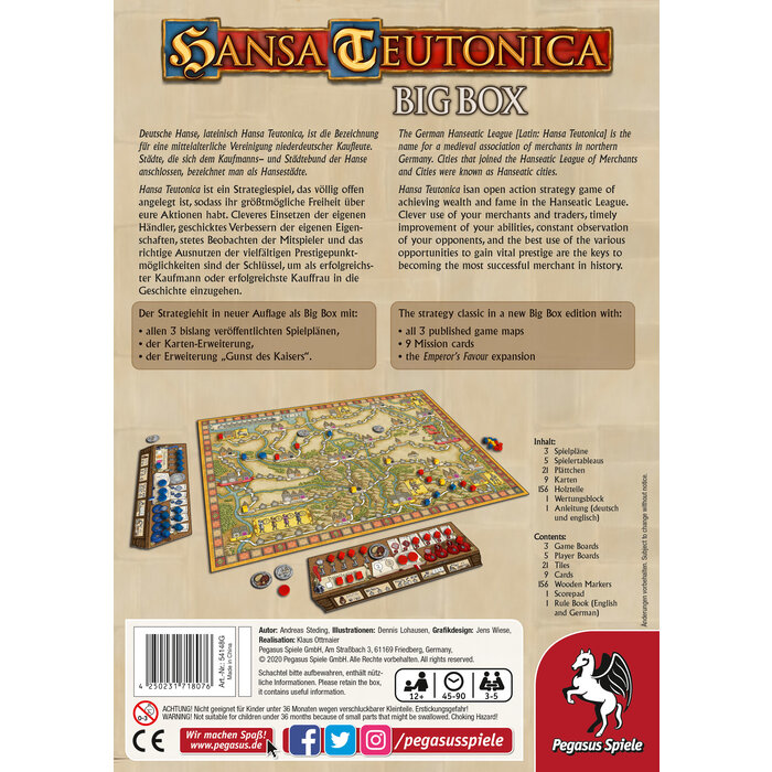 Pegasus Spiele Hansa Teutonica Big Box