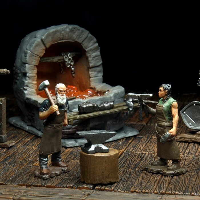 Wizkids/NECA LLC Warlock Tiles: Town Watch