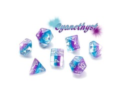 Gate Keeper Games 7-Piece RPG Dice Set: Eclipse (Assorted Colours)