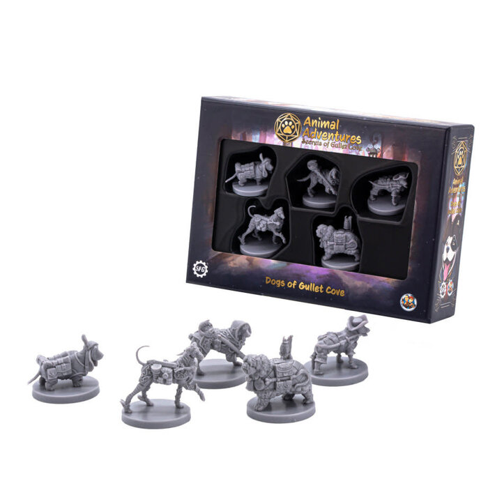 Steamforged Games Animal Adventures - Secrets of Gullet Cove: The Dogs of Gullet Cove