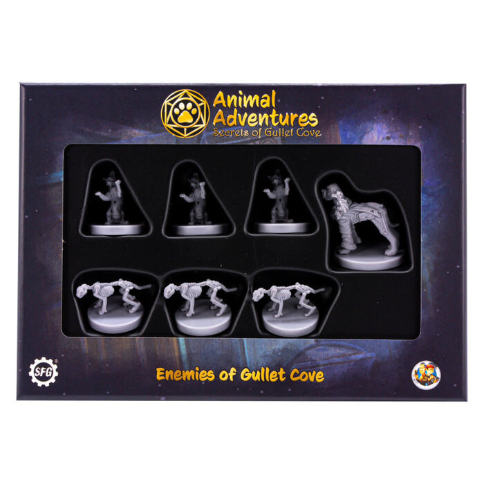 Steamforged Games Animal Adventures: Secrets of Gullet Cove - Enemies of Gullet Cove