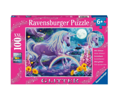 Ravensburger 100 pcs - Glitter Unicorn (XXL)