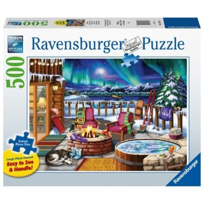 Ravensburger 500 pcs - Northern Lights (Large Piece Format)