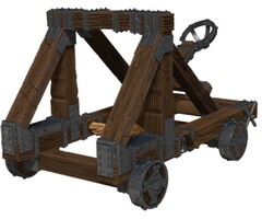 Wizkids/NECA LLC Wizkids 4D Settings Warmachine Catapult