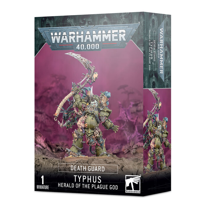Games Workshop Warhammer 40K: Chaos Space Marines (Death Guard) - Typhus Herald of the Plague God