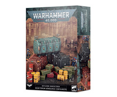 Games Workshop Warhammer 40K: Battlezone - Manufactorum Munitorum Armoured Containers