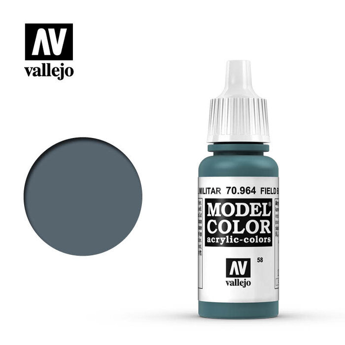 Vallejo Vallejo Model Color Acrylic Paint Field Blue 17mL