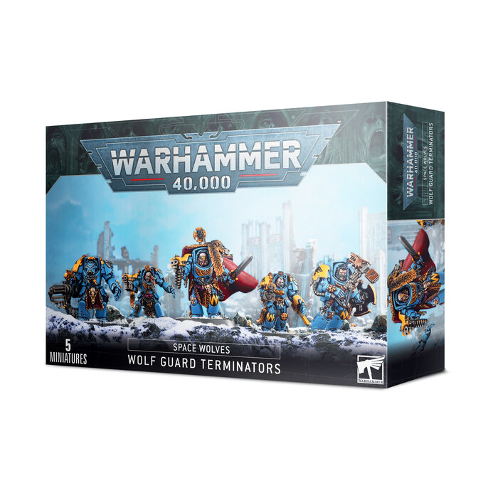 Games Workshop Warhammer 40K: Space Marines (Space Wolves) - Wolf Guard Terminators