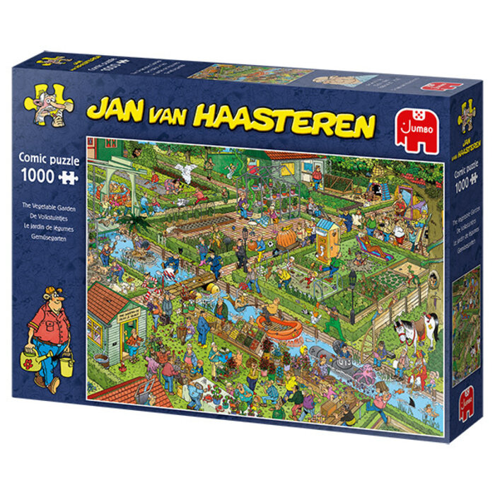 Jumbo Puzzles 1000 pcs - Jan van Haasteren: The Vegetable Garden