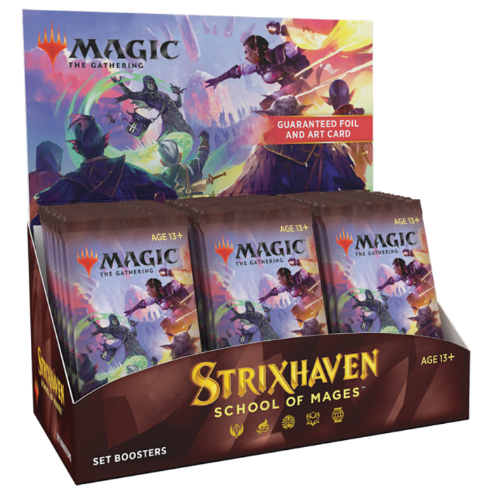 Wizards of the Coast Magic The Gathering TCG Strixhaven Set Booster Box