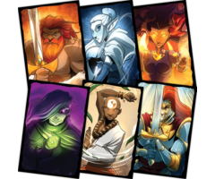 Roxley Games Dice Throne: Season One - Heroes Sleeve Bundle