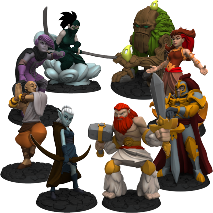 Roxley Games Dice Throne: Season One - Miniatures