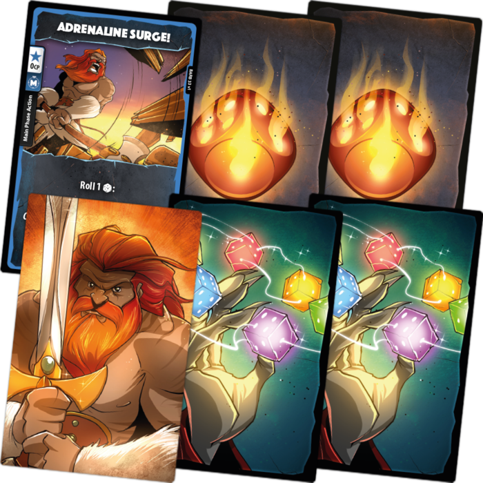 Roxley Games Dice Throne: Season One Rerolled - Promo Card Set