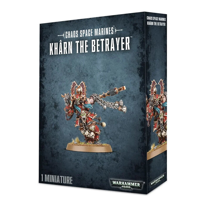 Games Workshop Warhammer 40K: Chaos Space Marines - Kharn The Betrayer