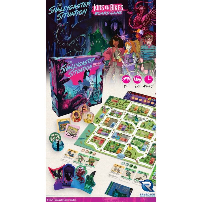 Renegade Game Studios The Snallygaster Situation - A Kids on Bikes Board Game