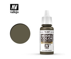 Vallejo Vallejo Model Color Acrylic US Olive Drab  17mL