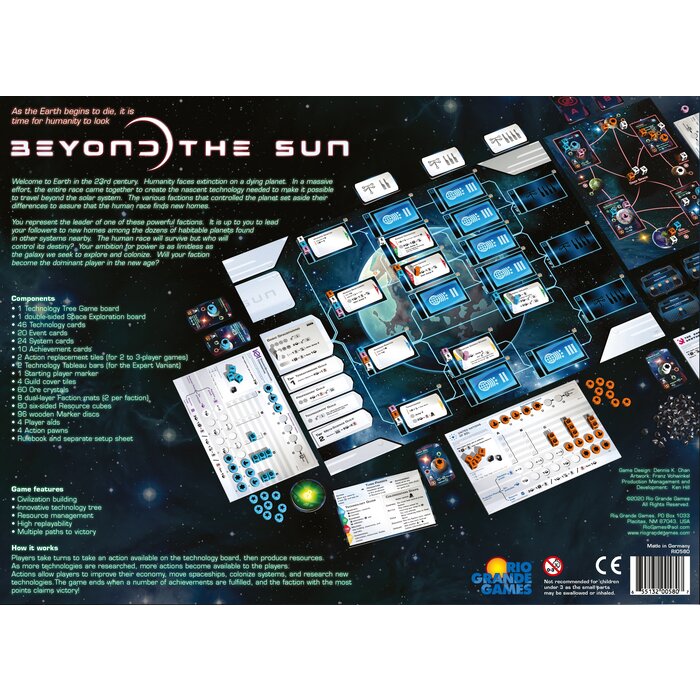 Rio Grande Games Beyond the Sun