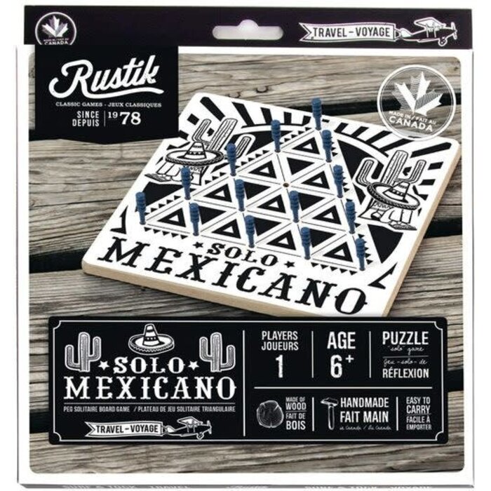 Rustik Assorted Mini Travel Games