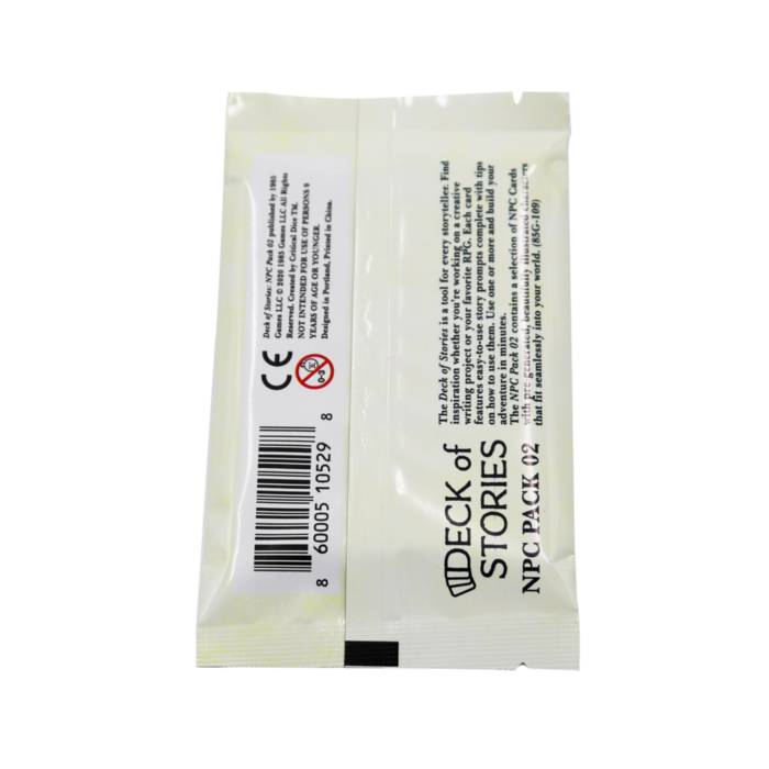 1985 Games Deck of Stories - Deck of Stories NPC Pack 2