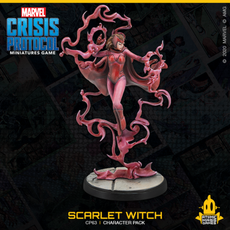  Marvel Crisis Protocol: Scarlet with and Quicksilver Character  Pack : Everything Else