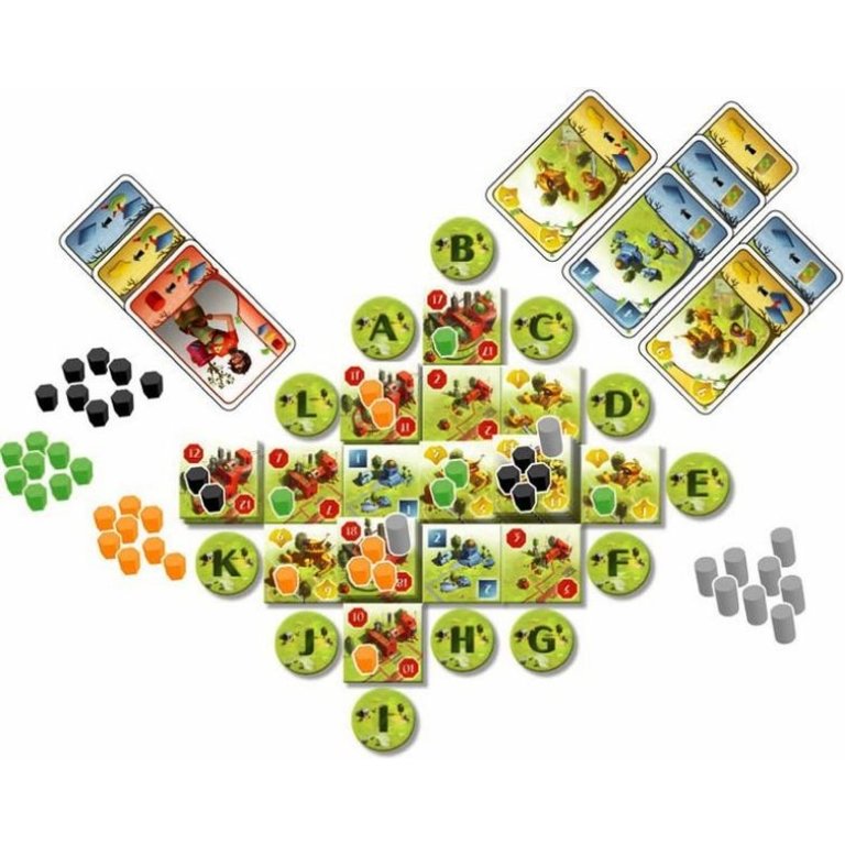 Ginkgopolis Board Game Strategy Board Game for Adults and Family