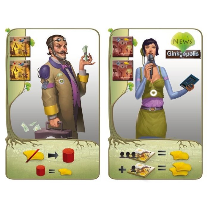 Pearl Games Ginkgopolis: The Experts Expansion