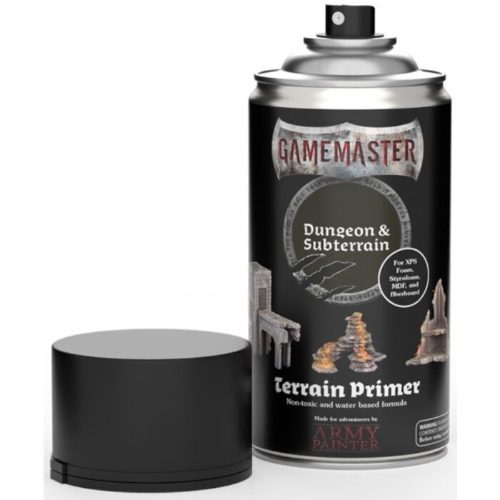 The Army Painter Gamemaster Terrain Primer Spray (300 mL) - Dungeon & Subterrain