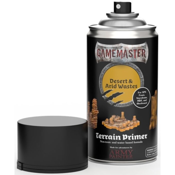 The Army Painter Gamemaster Terrain Primer Spray (300 mL) - Desert & Arid Wastes
