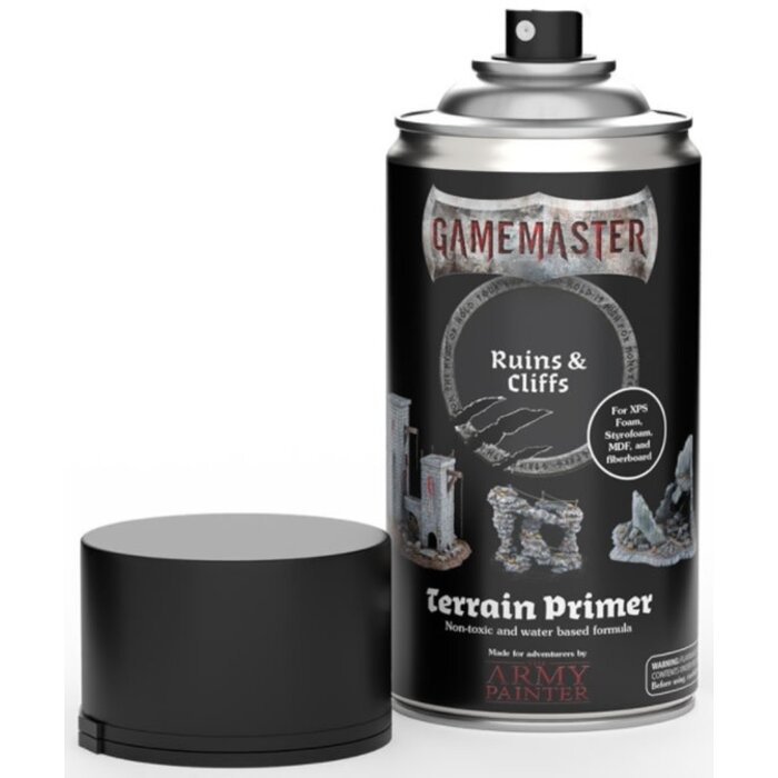 The Army Painter Gamemaster Terrain Primer Spray (300 mL) - Ruins & Cliffs