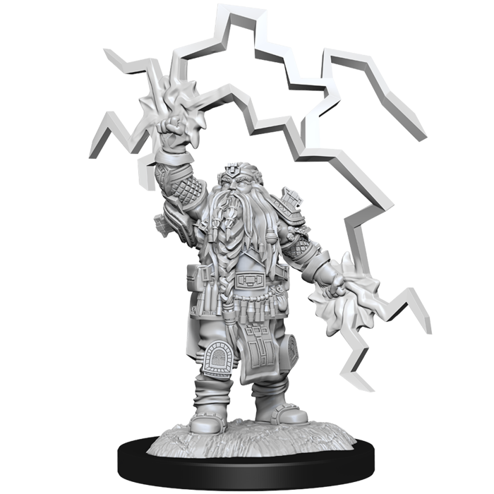 Wizkids/NECA LLC Nolzur's Marvelous Miniatures: Dwarf Cleric Male (2021)