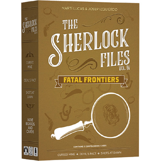 Indie Boards & Cards The Sherlock Files: Volume 4 - Fatal Frontiers Indie Boards & Cards The Sherlock Files: Volume 4 - Fatal Frontiers