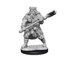 Wizkids/NECA LLC Nolzur's Marvelous Miniatures: Human Barbarian Male (2021)