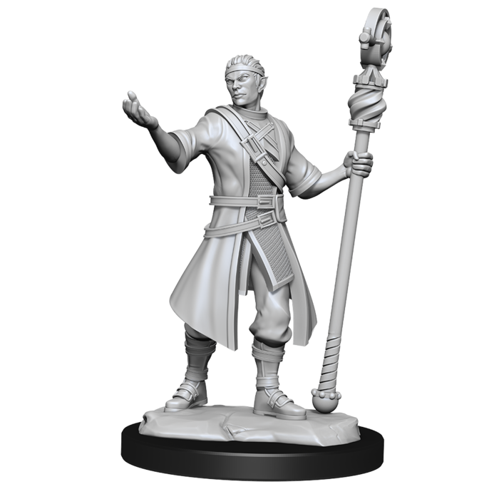 Wizkids/NECA LLC Nolzur's Marvelous Miniatures: Half-Elf Wizard Male