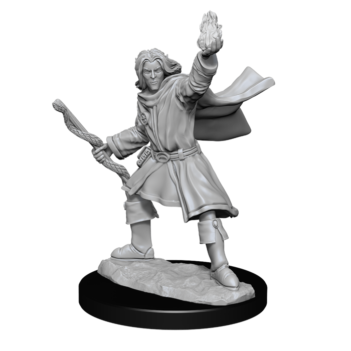 Wizkids/NECA LLC Pathfinder Deep Cuts Miniatures: Elf Sorcerer Male