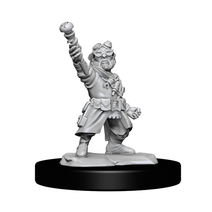 Wizkids/NECA LLC Nolzur's Marvelous Miniatures: Gnome Artificer Male