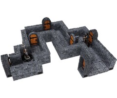 Wizkids/NECA LLC Warlock Tiles: Dungeon Tiles - 1" Straight Walls Expansion