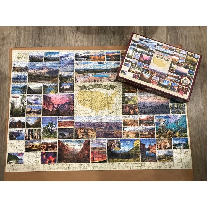 Cobble Hill Puzzles 2000 pcs - National Parks of the United States