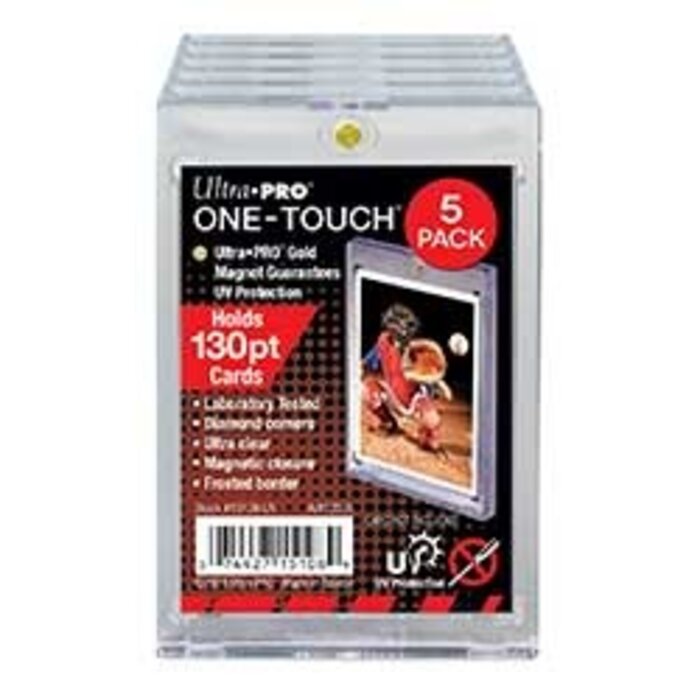 Ultra Pro One-Touch - 2.5" x 3.5" - Ultra Pro - 130pt - 5-Pack
